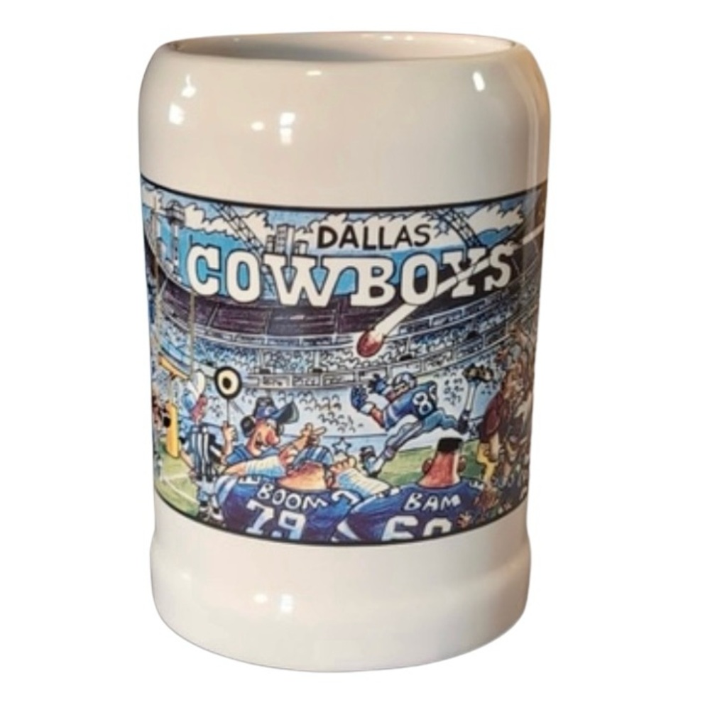 Dallas Cowboys Stein Beer Mug Vintage NFL Football Vintage